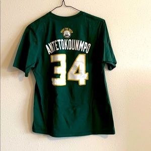 Antetokounmpo 34 tshirt - Bucks
